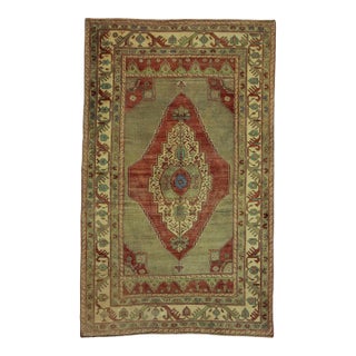 Turkish Vintage Rug 4'3" x 7' #20824 For Sale