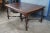Brown Antique Orinoco Jacobean Spanish Revival Oak Pierced Scroll Dining Table 72" For Sale - Image 8 of 15