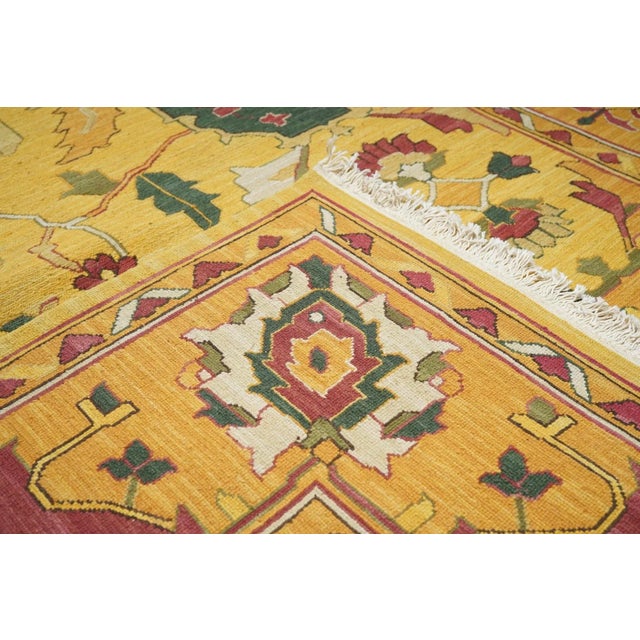 Contemporary Sumak Rug 10'0'' x 14'0'' For Sale - Image 11 of 11
