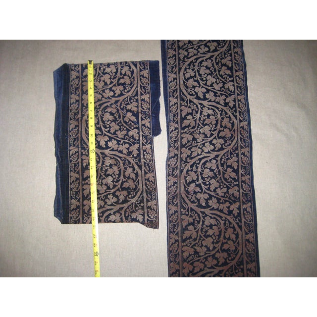 Fortuny Vintage Printed Velvet Border Circa 1930 For Sale - Image 12 of 13