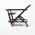 Metal Wooden Bar Trolley with Glass Tops and Removable Tray from Cassina Technical Studio, 1960s For Sale - Image 7 of 7