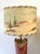 Wood Mid-Century Children's Cowboy Boot Lamps W/Hand Painted Shades / Pair For Sale - Image 7 of 10