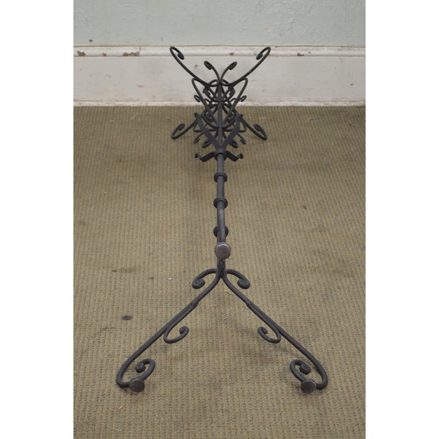 Custom Iron Victorian Style Coat Rack Hall Tree Chairish