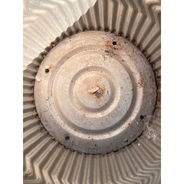 Pair of Antique Galvanized Dolly Tub Planters For Sale - Image 9 of 12