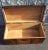 Early 20th Century Antique Pine, Iron and Brass Map or Utility Trunk Chest For Sale - Image 5 of 9