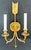 French Pair French Empire Wall Sconces Bronze Arrow Medusa and Shades Late 19th Century For Sale - Image 3 of 18