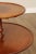 1970s Kittinger Mahogany Queen Anne 2 Tier Dumbwaiter Side Table For Sale In Philadelphia - Image 6 of 13
