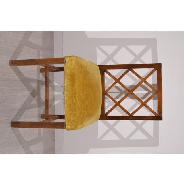 Brown Chairs, Italy, 1940s, Set of 6 For Sale - Image 8 of 18