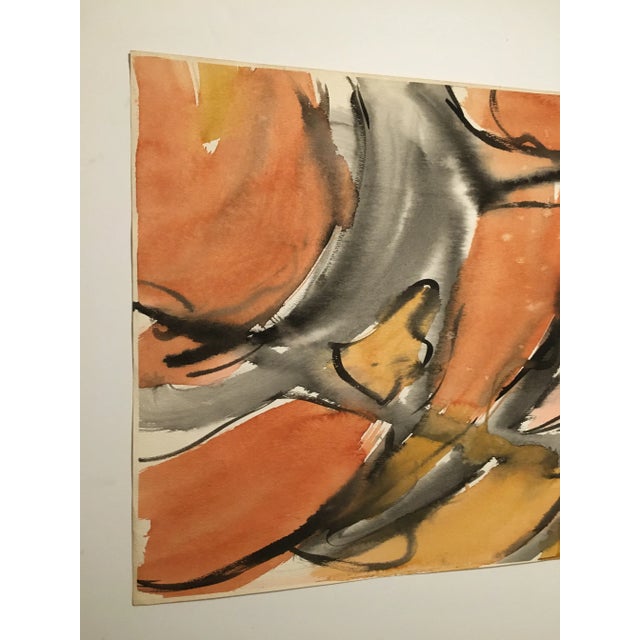 Contemporary Original Contemporary Abstract Watercolor Painting For Sale - Image 3 of 4