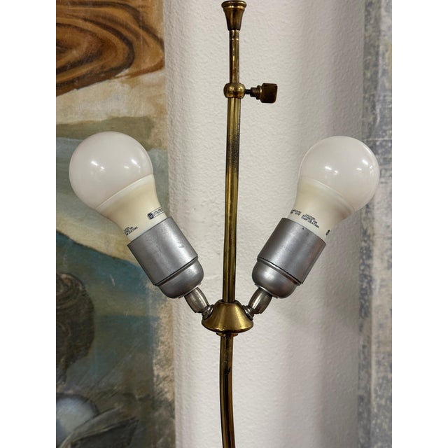 1970’s Willy Daro Brass Lamp For Sale - Image 12 of 18