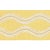 Schumacher Ogee Embroidered Tape in Yellow For Sale