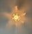 Artist-Restored Vintage Italian Murano Style Glass Floral Pendant An exceptional vintage lighting fixture that has been...