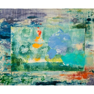 Spirits Rising, Mixed Media on Canvas by Lois Gold For Sale