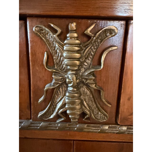 19th-Century French Empire Style Grand Enfilade / Sideboard For Sale - Image 9 of 12