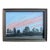 Original Sunset Cotton Candy Skies Landscape Painting Framed For Sale