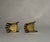 Brass Vintage English Traditional Miniature Solid Brass Chairs, a Pair For Sale - Image 8 of 11