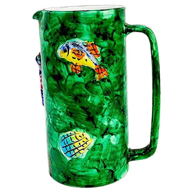 Ceramic Pitcher from Scotto Vietri, 1950s For Sale