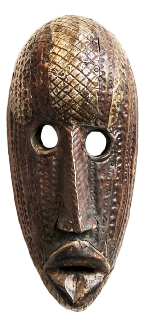 Vintage African Marka Bamana Tribal Mask / Sculptural Wall Object