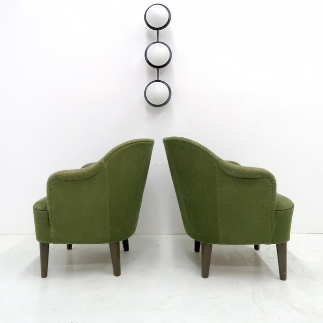 Danish Modern Club Chairs, 1940 For Sale - Image 10 of 10