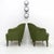 Danish Modern Club Chairs, 1940 For Sale - Image 10 of 10