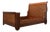 Ralph Lauren Villa America Mahogany Rattan Gondola Sleigh Bed For Sale