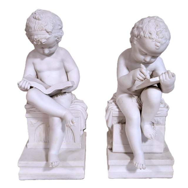 Fresh from a spectacular New York City estate, we have a great pleasure to offer you this large PAIR of Antique French...