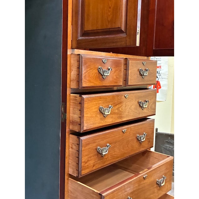 Nineteenth Century English Compactum / Armoire With Cedar Interior - Custom Made - Circa 1890 - Uk Import For Sale - Image 10 of 10
