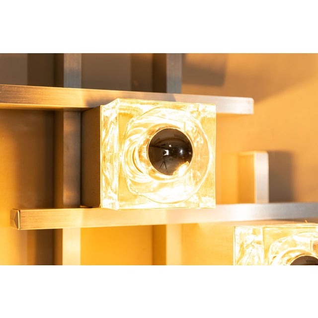 Wall Lamps in Aluminum by Gaetano Sciolari, Italy, 1970s, Set of 2 For Sale - Image 14 of 18