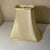 Cut Corner Ivory Lampshade For Sale - Image 4 of 4