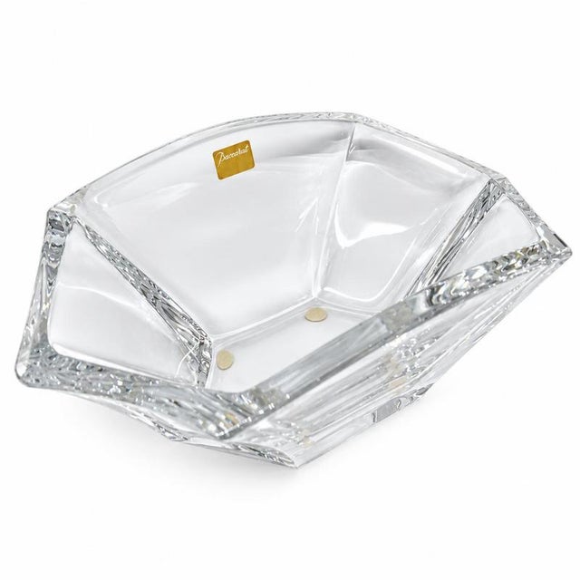 Glass Glass Ginkgo Vide-Poche from Baccarat For Sale - Image 7 of 9