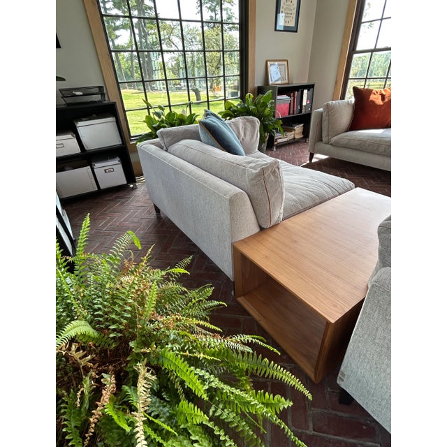 Textile Two Piece Montauk Sofa Company Sectional Sofa For Sale - Image 7 of 12