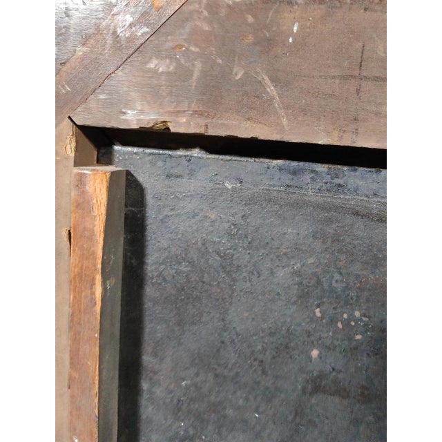 North American Artist, Figures, 1750, Oil on Copper For Sale - Image 17 of 18