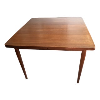 1960s Mid-Century Danish Extendable Dining Table - Arne Vodder for Sibast Møbler George Tanier For Sale