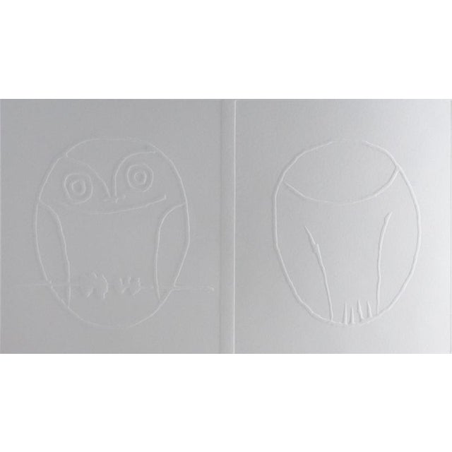After Pablo Picasso, The Five Owls, Wood Engraving For Sale - Image 5 of 7