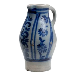 1900s Belgian Ceramic Jug
