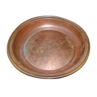 Vintage Copper Strainer or Colander, 1950s or 1960s For Sale