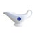 Mid 20th Century Veterans Administration 1930 Ceramic Restaurant Ware Gravy Boat in Blue and White For Sale - Image 5 of 5