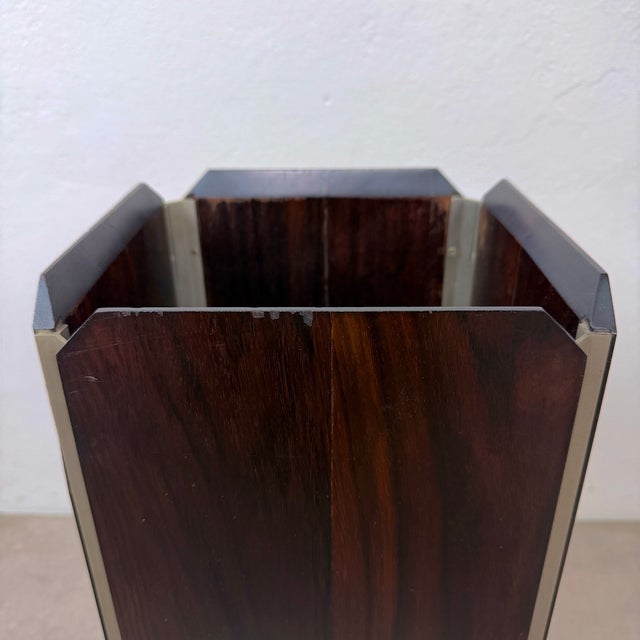 Wooden Umbrella Stand by Ico Parisi for Stildomuselezione, 1960 For Sale - Image 12 of 18