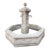 Le Louvre Carved Limestone Center Fountain From the South of France For Sale