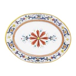 Ricco Deruta Oval Platter, Regular For Sale