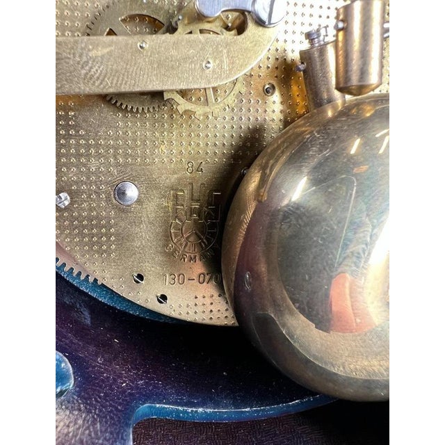 Lancini Imperial Ormolu Gilt Brass Mantle Clock with Candelabras, Set of 3 For Sale - Image 15 of 18