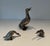 Set of 3 1970 Large Silver Bronze Duck For Sale - Image 11 of 12