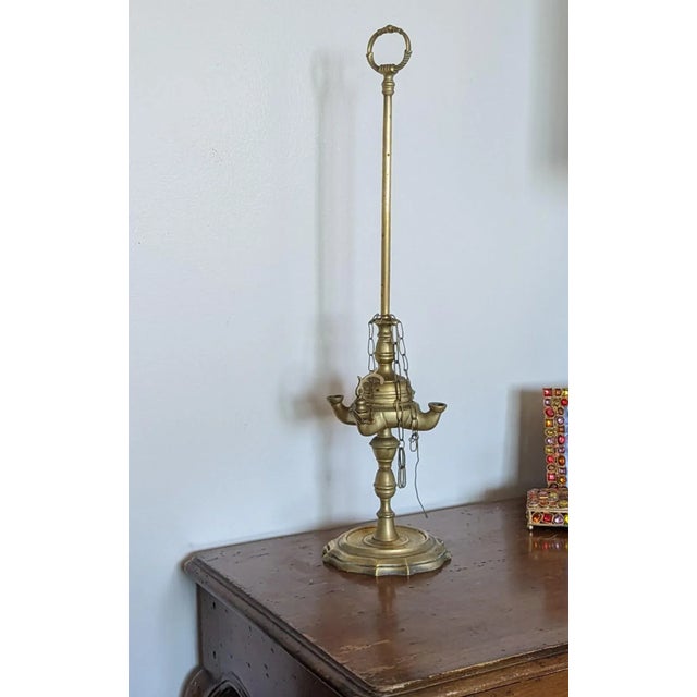 CORRECTION TO SHIPPING TIME, THIS IS SELLER SHIPPING, ARRIVAL TIME IS 4-10 DAYS FROM PURCHASE DATE. Oil lamp named...