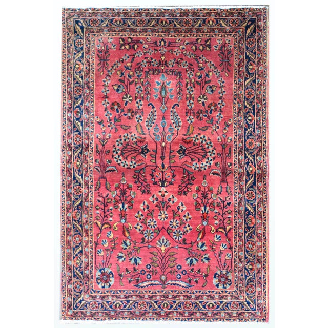 Early 20th Century Sarouk Mohajeran Rug For Sale - Image 12 of 12