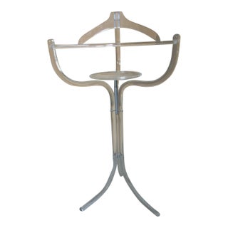 Vintage Lucite Suit Rack Blanket Stand Butlers For Sale