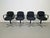 Vintage Space Age Office 232 Chairs by Wilhelm Ritz for Wilkhahn, 1970s, Set of 4 Wilhelm Ritz Space Age chair, from the...