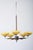 Art Deco Chandelier in Chrome, Beech, Walnut and Glass, Czech, 1920s For Sale - Image 13 of 13