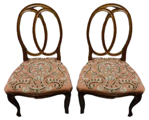 Set of Antique Art Nouveau Side Chairs
