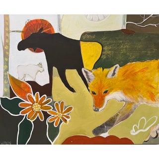 "East Yellowstone" Animals of the Park by LWren Walraven For Sale