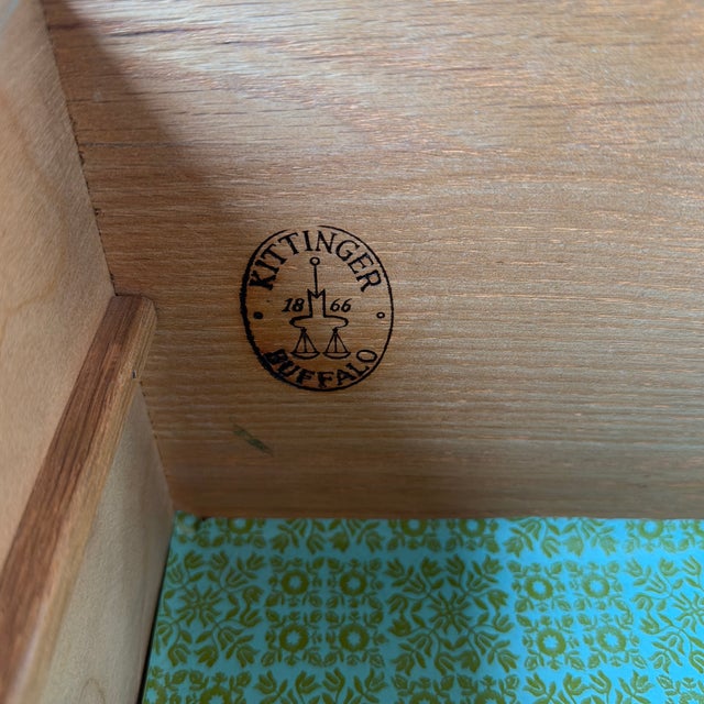 Pair of Kittinger Greek Key 3-Drawer Chests / Nightstands For Sale - Image 10 of 12